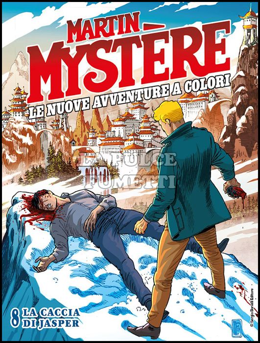 MARTIN MYSTERE GIGANTE #    21 - MARTIN MYSTERE - LE NUOVE AVVENTURE A COLORI 8: LA CACCIA DI JASPER